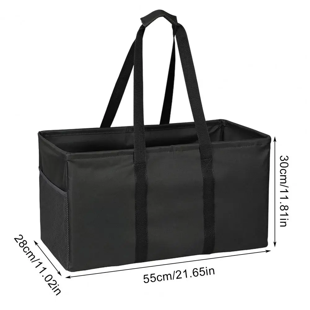 Reusable Shopping Bag Reusable Grocery Bag with Zipper Closure Capacity Foldable Shopping Tote Waterproof Multifunctional Bag