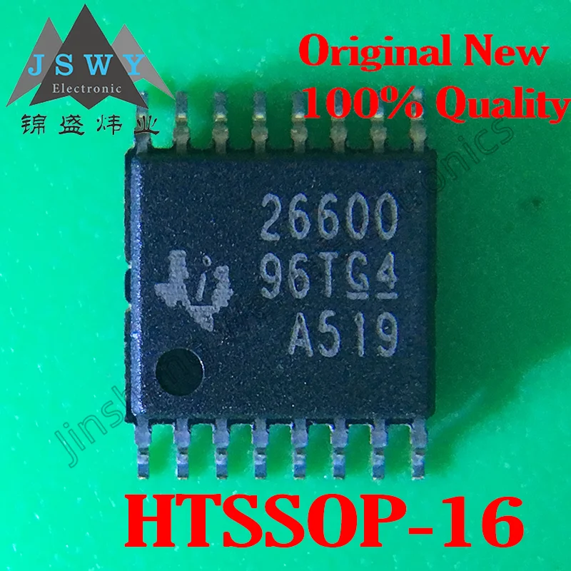 

(2-10 pcs) TPS26600PWP 26600 HTSSOP-16 Hot Swap Voltage Controller Brand New Original Stock Ships Fast!