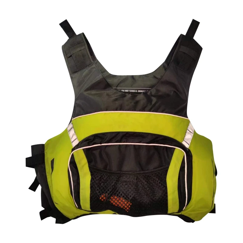Pływalność wspomagająca 50n z odblaskowymi, męskimi, wędkarskimi kamizelkami kajakowymi kurtka z kieszenią kamizelka ratunkowa PFD do wiosła SUP dopuszczenie CE