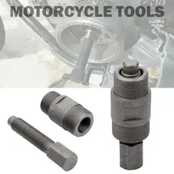 Extrator de volante magneto de cabeça dupla para motocicleta, ferramentas de reparo para GY6, CG125, 50-150cc, scooter, Moto, ATV, 24mm, 27mm, V0P7