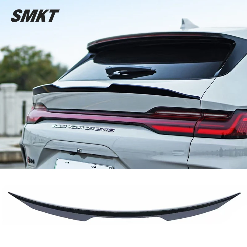 SMKT Car Sports spoiler For BYD Song Plus Basic/Champion Edition DMi 2021 2024 BYD Car Trunk Spoiler Roof Lip Kit accessories