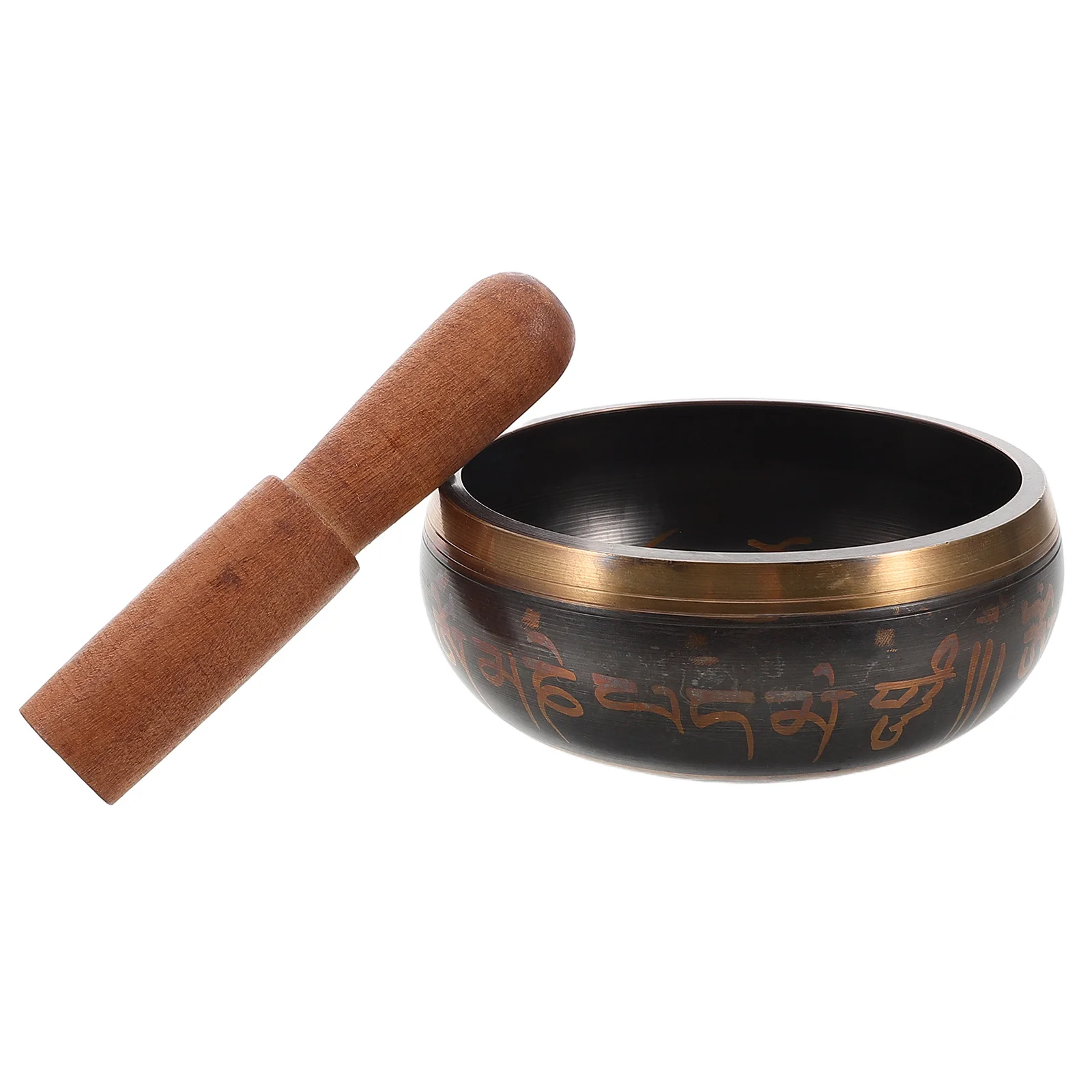 

Terracotta Singing Bowl H Meditation Sound Bowl Yoga Tibetan Prayer Set Spiritual Song