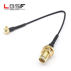 10cm 1.37 RF adapter jumper MMCX/SMA-JK MMCX curved male to SMA female housing can be customized