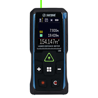Multifunction 100m 50m Green Laser Rangefinder with Digital Level Color Screen Vibration Laser Tape Distance Meter