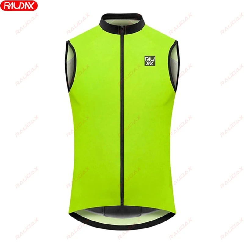 

RAUDAX2024 New Unisex Bike Riding Vest Summer Road Bike Windproof Riding Vest MTB Bike Sleeveless Riding Vest Off Road Bike Vest