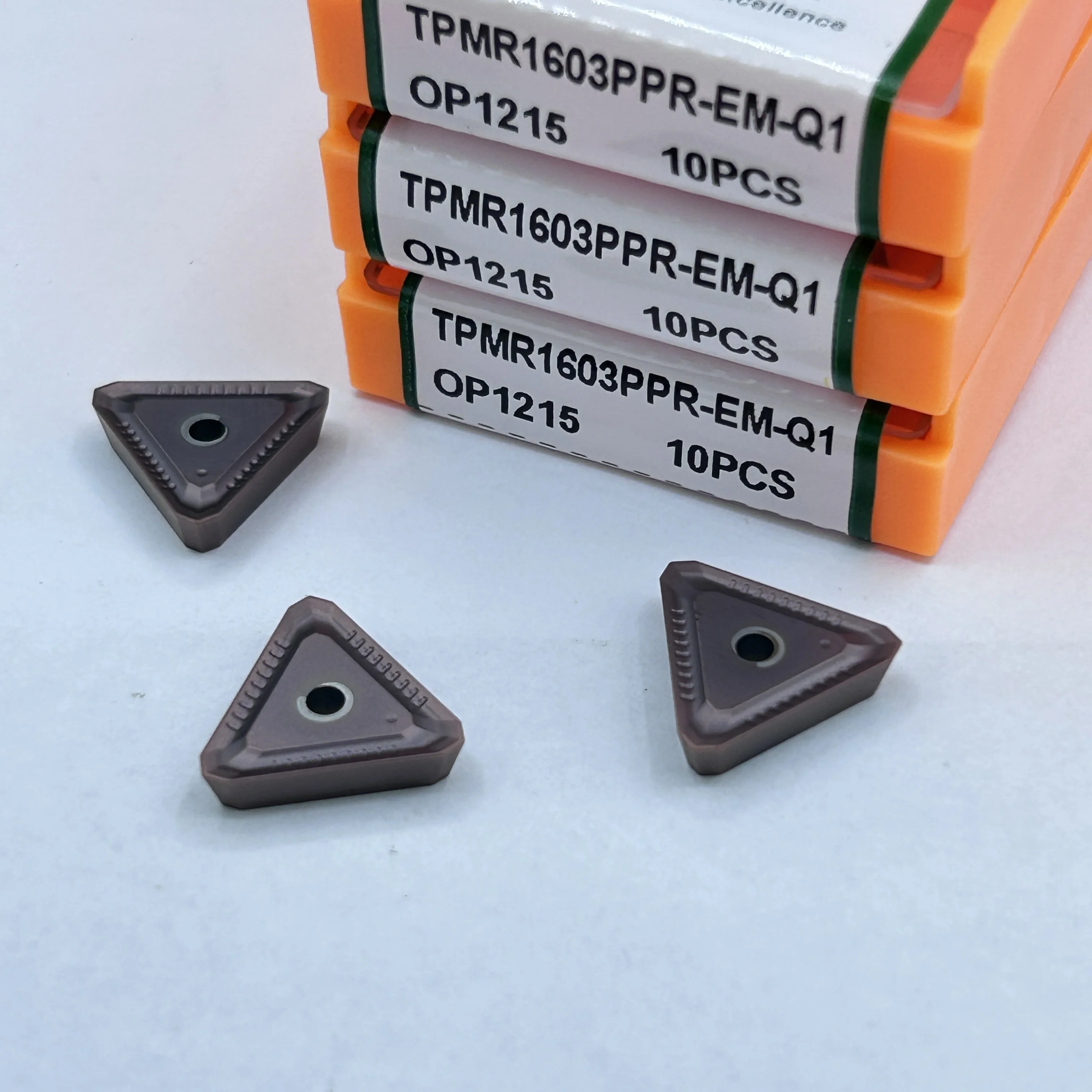 Inserção do Carboneto Tpmr Insere Tpmr1603ppr-em-q1 Op1215 Op1315 Op1315g Tpkr1603ppr-em Yb9320