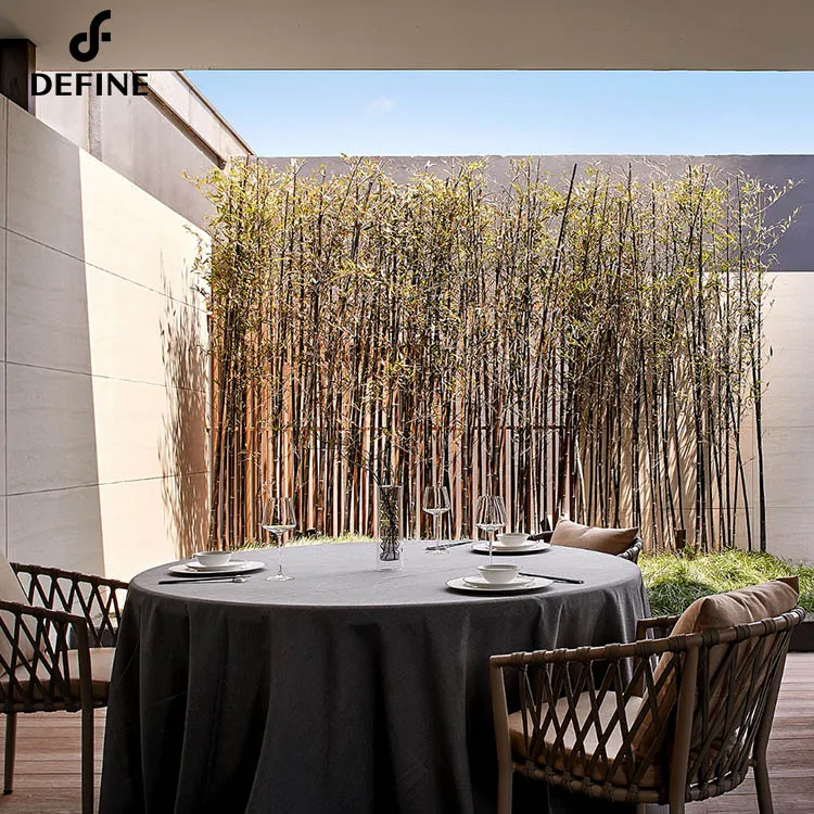 

Hotel Project Case Modern Bar and Furniture Outdoor Commercial Restaurant Furniture Set