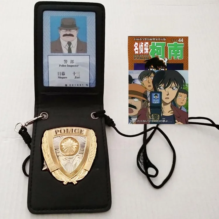 acessorios-de-anime-detective-conan-porta-cartoes-de-identificacao-mpd-versao-retro-unissex-carteira-de-documentos-estojo