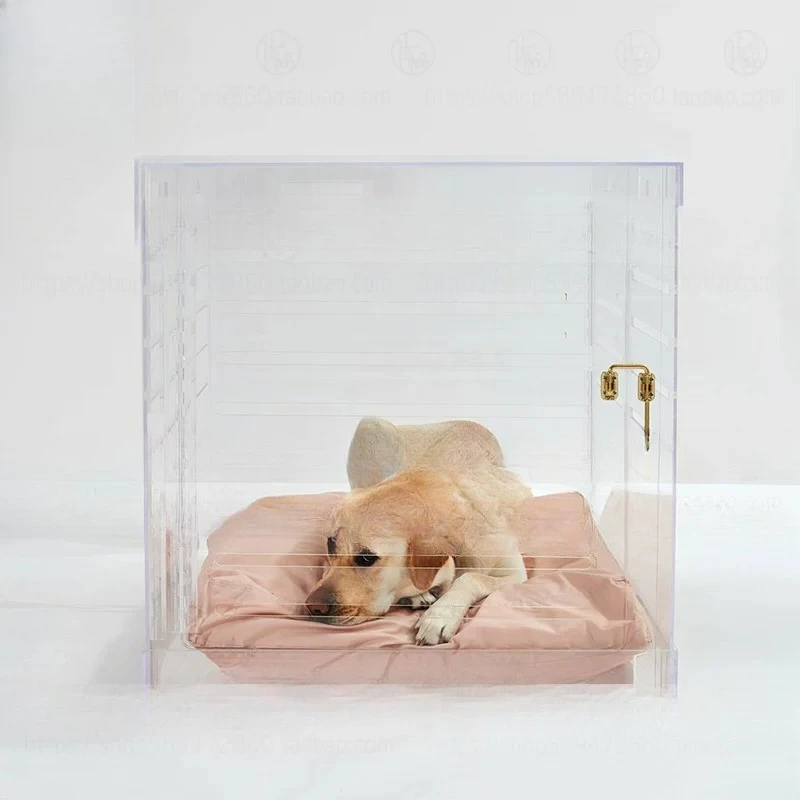 Light luxury pet nest acrylic cat nest dog cat house waterproof and moisture-proof small dog dog house cat villa