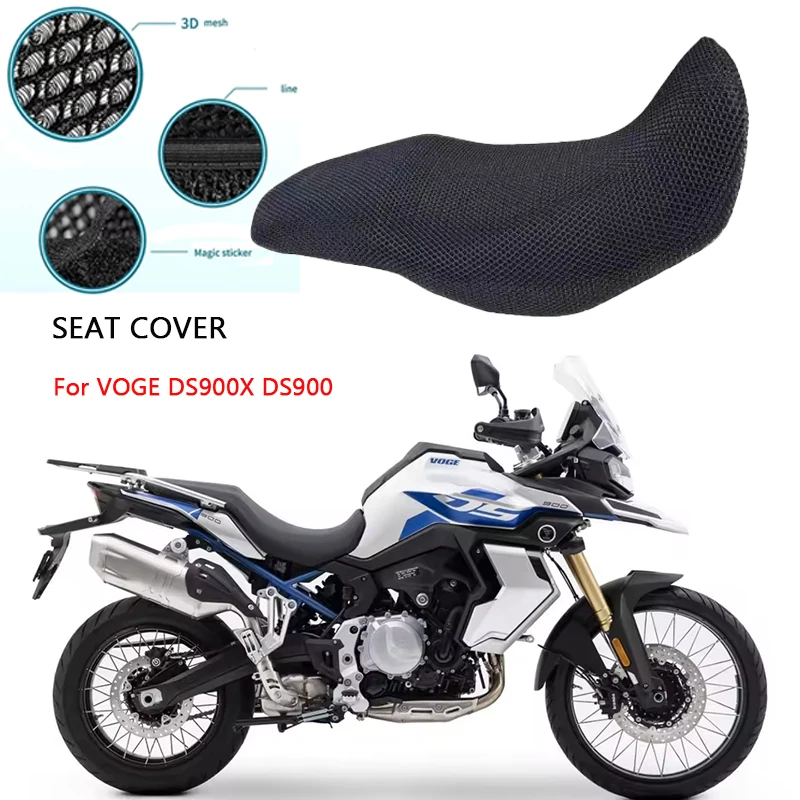 

Чехол на сиденье мотоцикла Loncin VOGE Valico DS900X DS900 X | 3D воздушный поток охлаждающей подушки | Теплоизоляция и защита от солнца