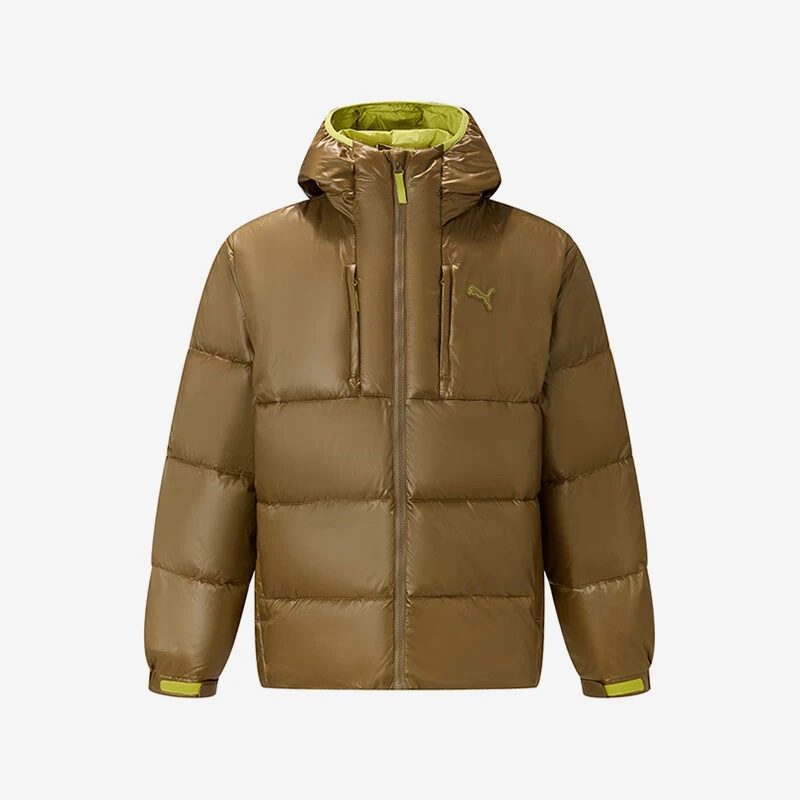 Puma genuine winter men's thick and warm hooded sports outdoor cotton jacket 635730-69