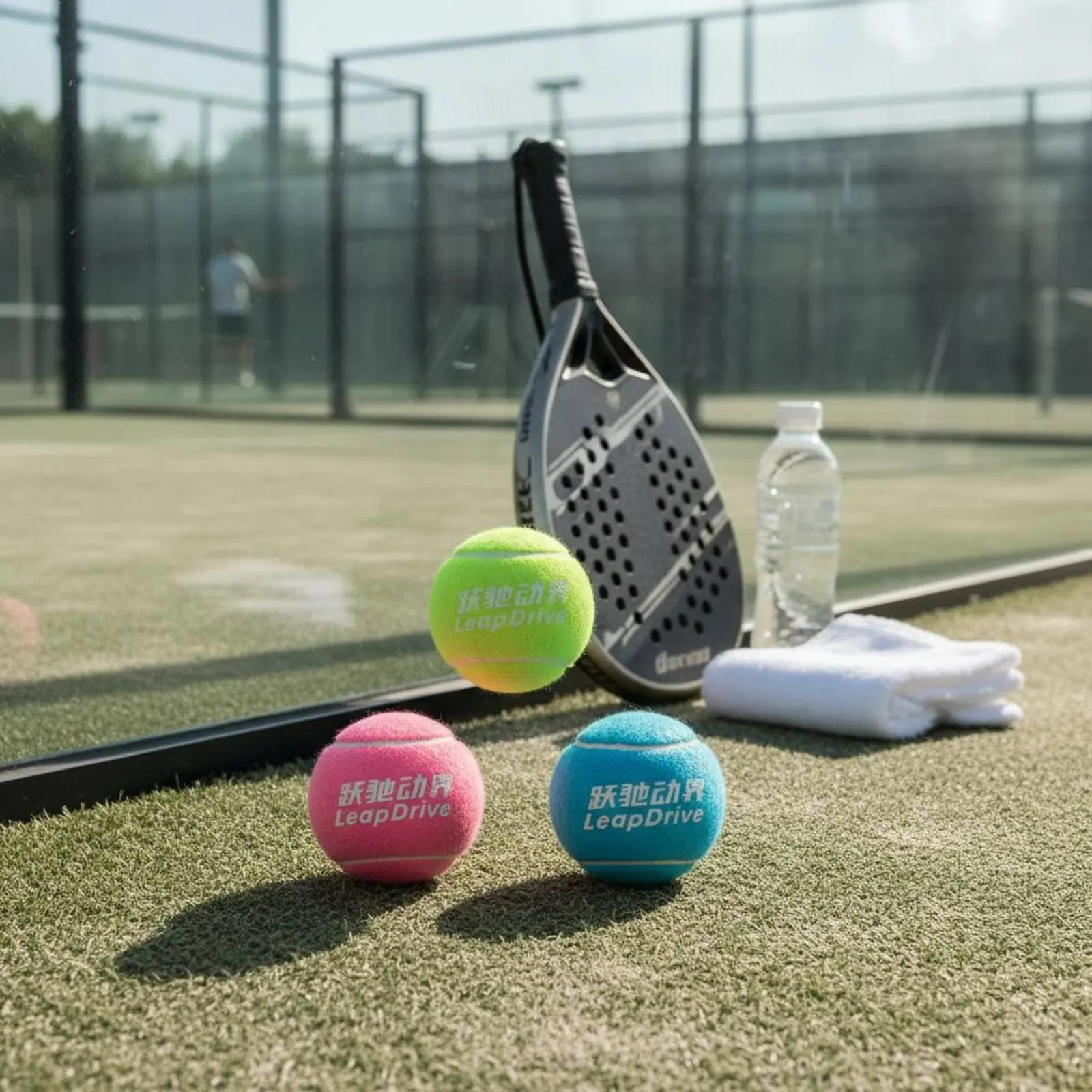 

3 Pieces Padel Sphere Wear-Resistant Racket Sport Sphere for Beginners, Practice