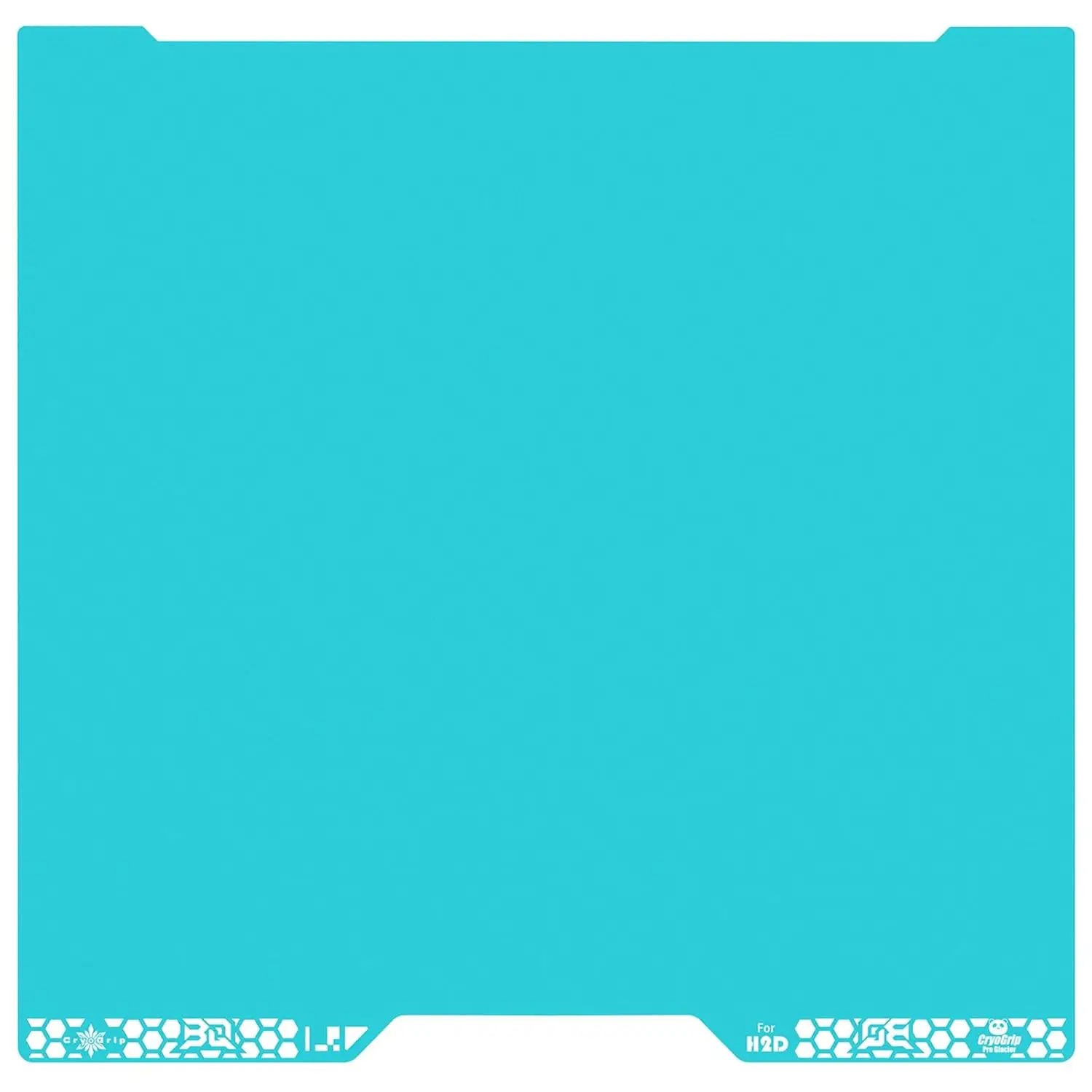 

CryoGrip Pro Glacier Build Plate for Bambu-Lab H2D H2S 3D Printers, Low Temp Printing, Double-Sided Spring Steel, 350x325mm