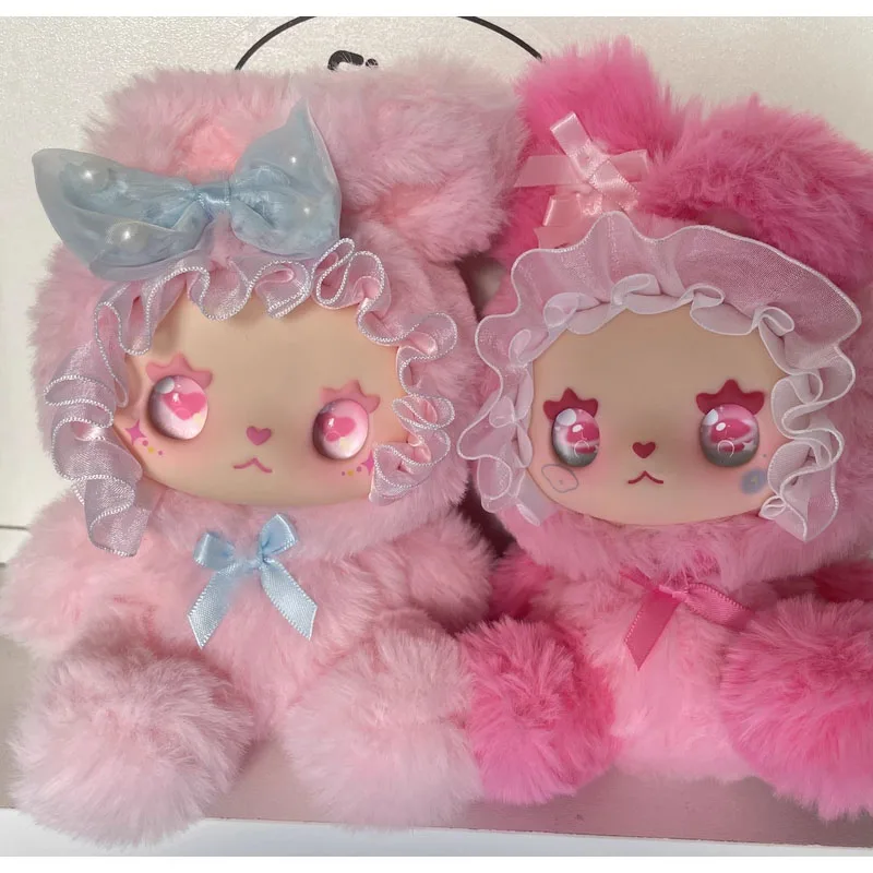 الأصلي حقيقية جميلة إيما أرنب الاتحاد لطيف سلسلة صندوق أعمى المطاط الوجه أفخم قلادة دمية العصرية لعبة لطيف هدية الساخن بيع #3