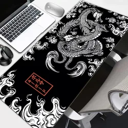 Japanese Dragon Large Gaming Mousepad XXL Keyboard Gamer Mouse Pad on The Table Speed Desk Mat Anime 900x400 700X300 Mouse Mats