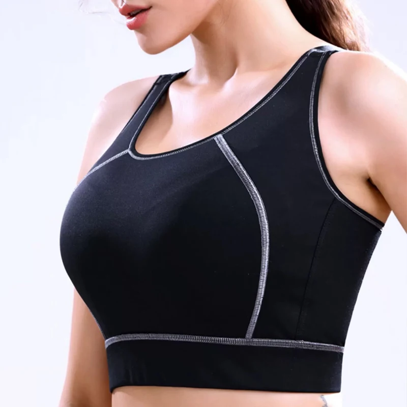

Women's Full Coverage Wirefree Plus Size Bra Non Padded sport Bra