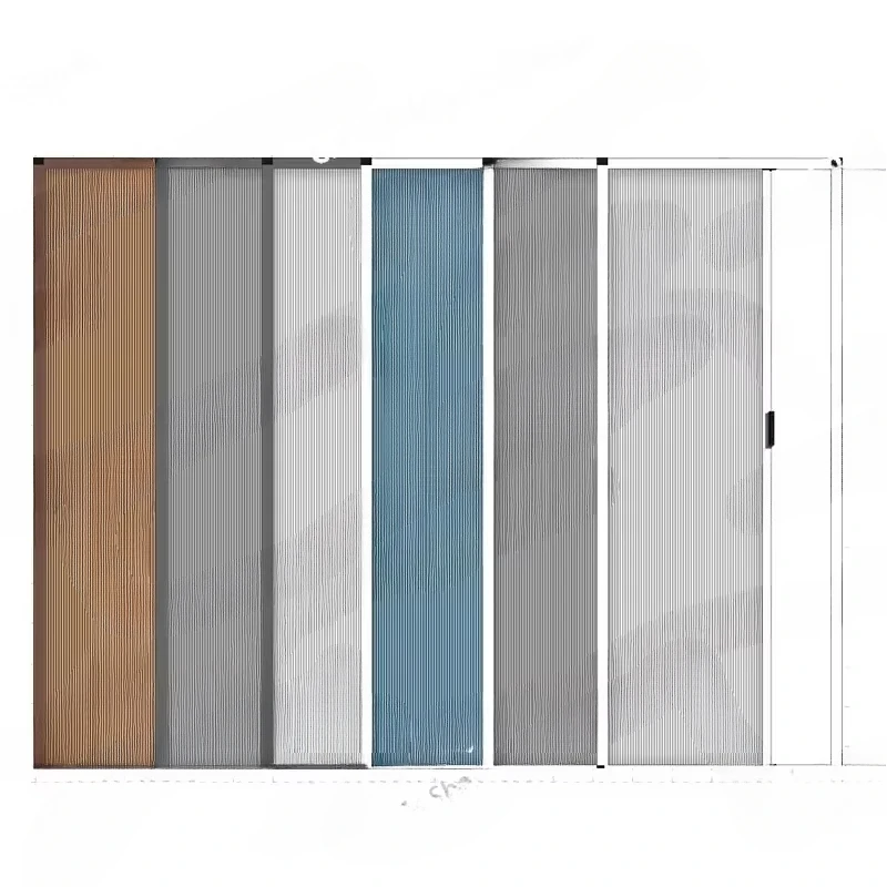 Folding Door, Kitchen Sliding Partition Curtain, Invisible and Installation Free, Simple Bathroom, Bathroom, Bathroom