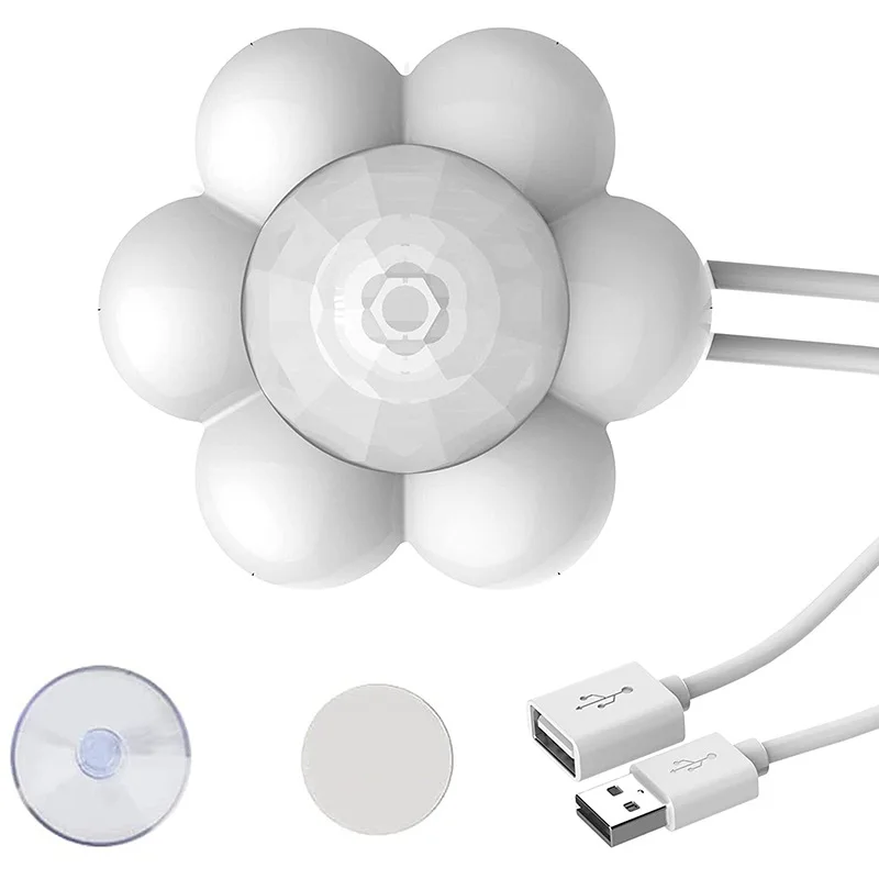 Flower Automatic Pet Water Fountain Motion Sensor, USB Powered Dog Cat Drink Water Sensor Additions Solely No Pet Water Feeder
