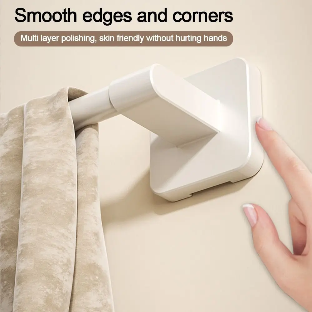 Superior Quality Aluminum Towel Rack 30CM/40CM Wall Mounted Towel Holder Strong Load-bearing Paste Bathroom Organizer