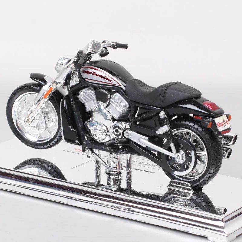 Maisto HD 1/18 a escala 2006, Harley VRSCR Street Rod, motocicletas fundidas a presión y vehículos de juguete, réplica de recuerdo de bicicleta