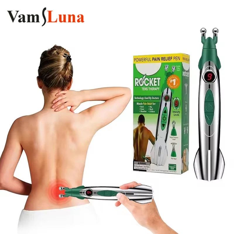 

Acupuncture Massage Pen Meridian Physiotherapy Instrument Electric Tool Blood Circulation Pen Painkiller Pluma Acupuntura Pen