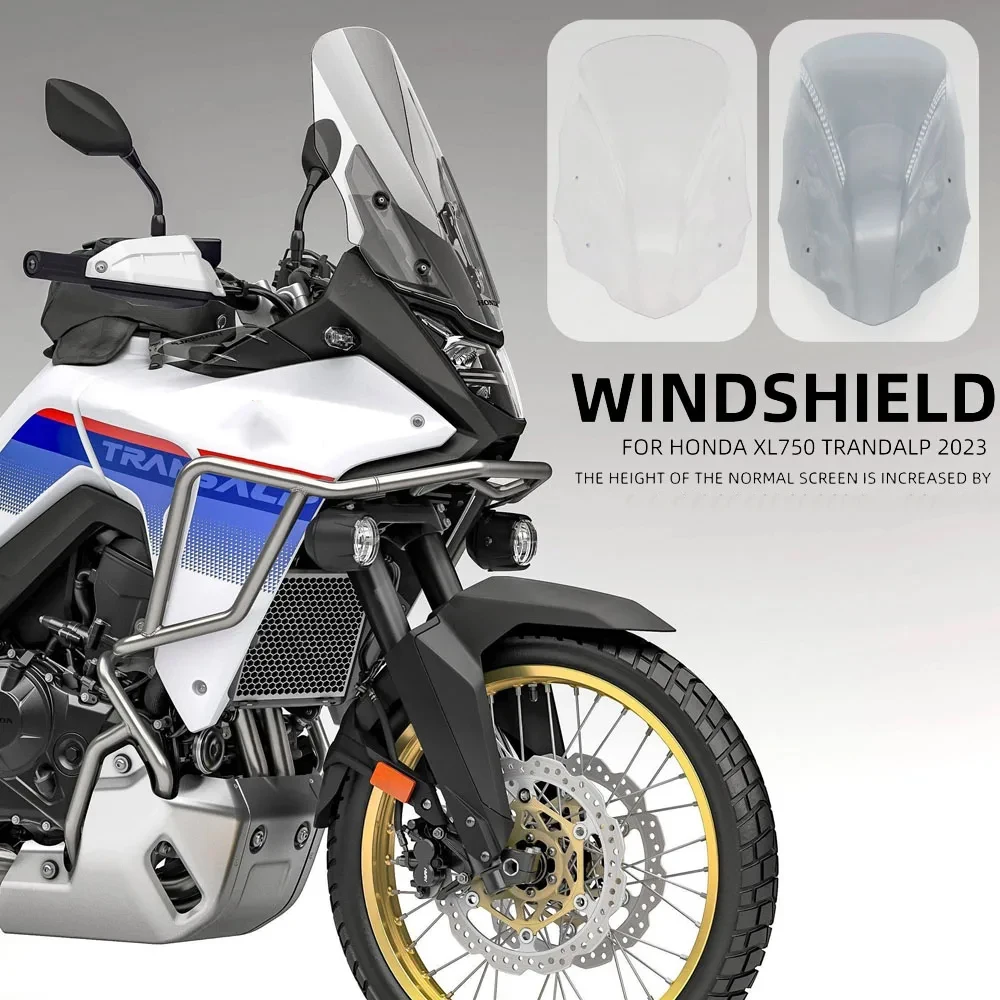 

For HONDA XL750 TRANSALP Windshield Deflector Fairing Modification Increase Windshield Deflector Sunshade Shield Accessories
