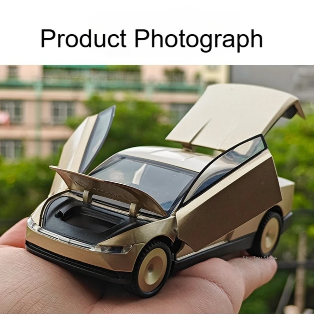 1:32 Robotaxi 911 DaKar juguetes en miniatura modelos de aleación coches fundidos sonido luz tirar hacia atrás puertas vehículos abiertos juguete educativo para niños