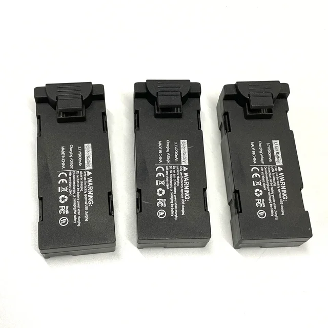 

3PCS S136 GPS Drone S136PRO Foldable RC Quadcopter Li-ion 3.7V 2000mah Battery Parts Accessory