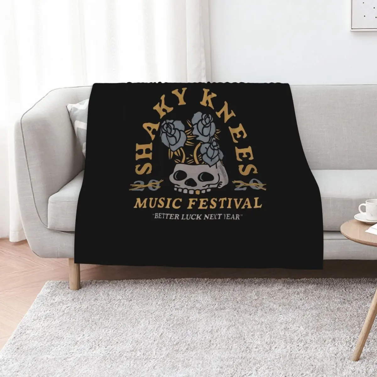 shaky knees Throw Blanket Giant Sofa Decorative Beds warm winter Moving Polar Baby Blankets