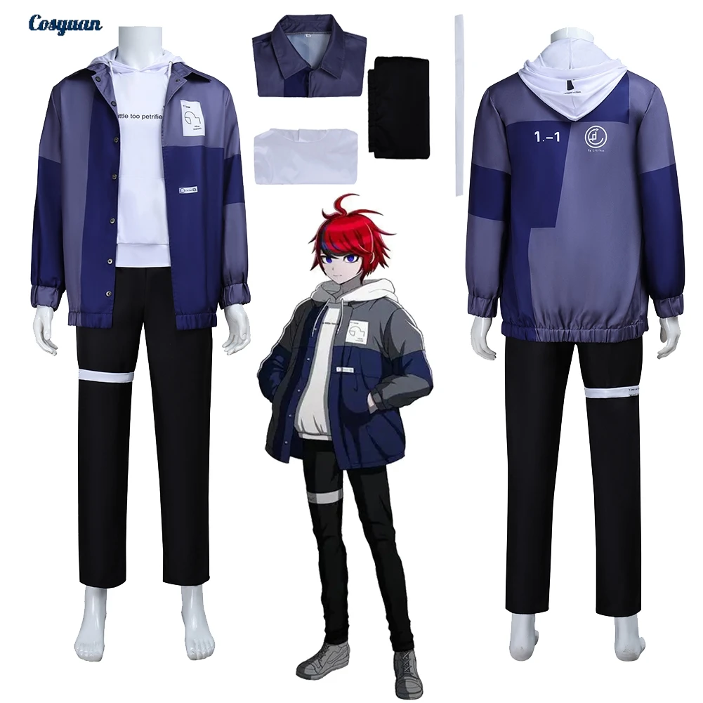 

Аниме игра Hundred Line косплей Sumino Takumi одежда для мужчин взрослых вечерние маскировка ролевая игра костюм на Хэллоуин карнавальные наряды костюмы