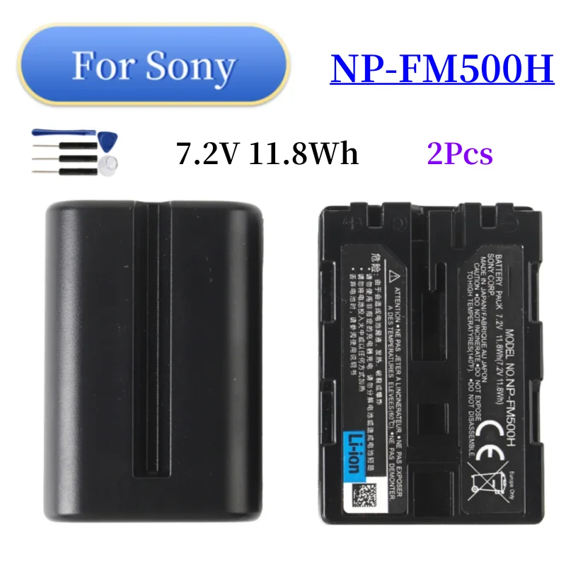 NP-FM500H FM500H NPFM500H Battery for Sony SLT-A68 ILA77 A99M2 A900 A350 A77M2 A99 A550 A77 A580 A350 A100 A200