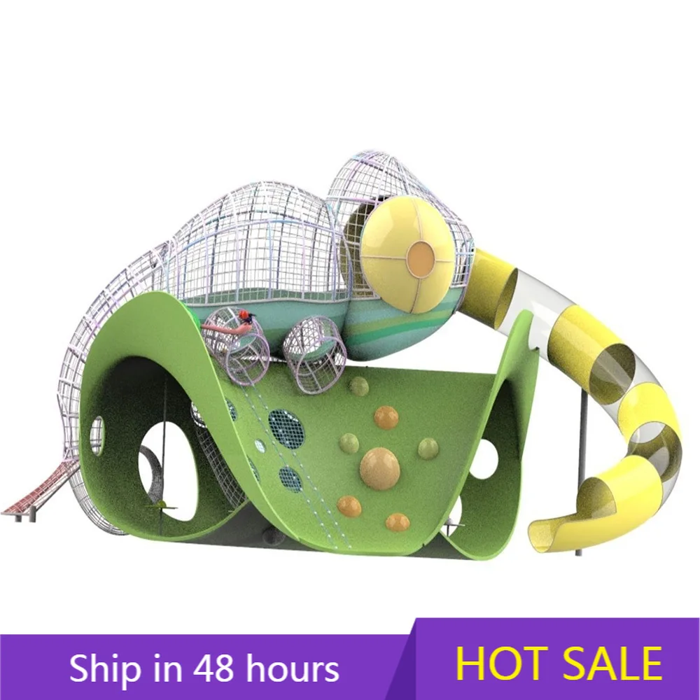 

YTYIN Outdoor Children's Playground Facilities School Toys Kids Baby Playing Sets Steel Commercial Large Climbing Outdoor Playgr