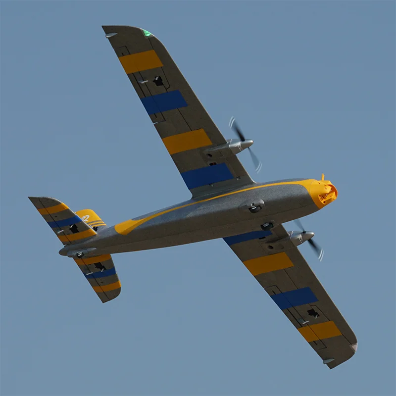 XFly Model X1500 FPV-vliegtuigen Elektrisch modelvliegtuig 4CH Dubbele propeller Vaste vleugel Onbemand luchtvoertuig Lange afstand X1500