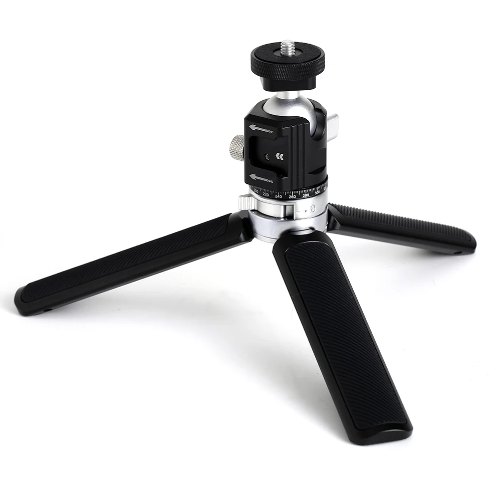 

YANZUO Portable Desktop Tripod Dual Boot Constant Spherical Foldable Grip Ptz Bracket Used As Stability Accessory For Single