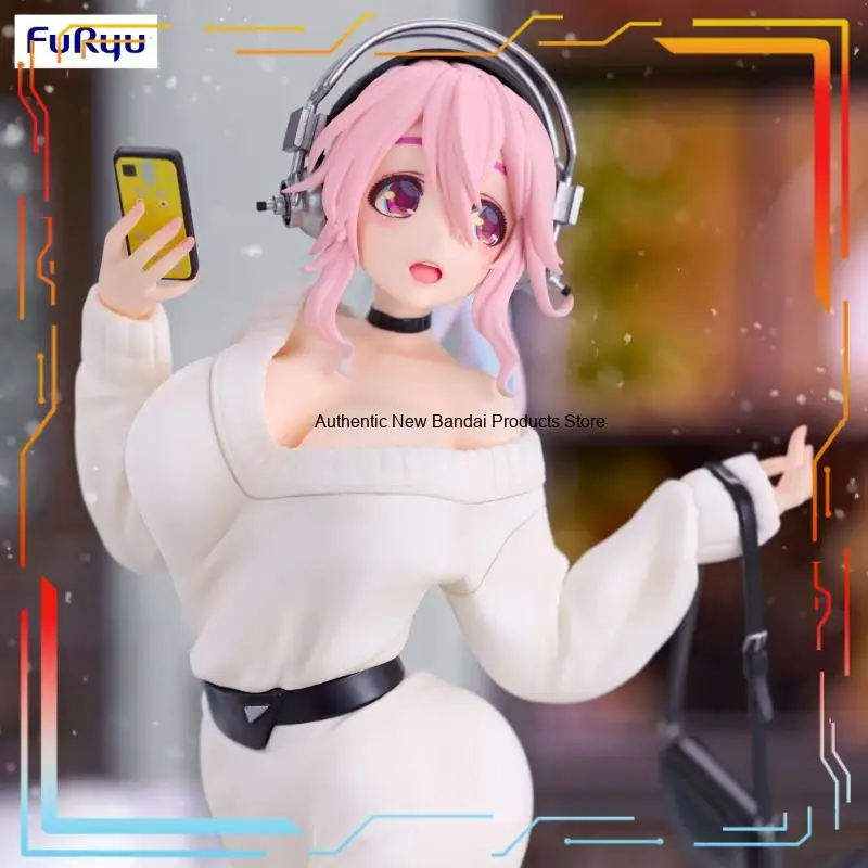 FuRyu SoniComi Super Sonico Sonico Winter Memory Ver Pre-painted Trio-Try-iT Voluptuous Anime Figure Official Licensed view 4