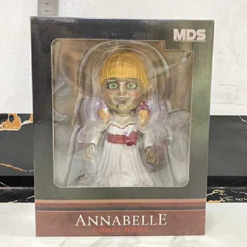 

Annabelle Comes Home Action Figure Toys Classic Horror Film Conjuring Universe Figuras Mezco 90540 6-Inch Figurine Original Gift