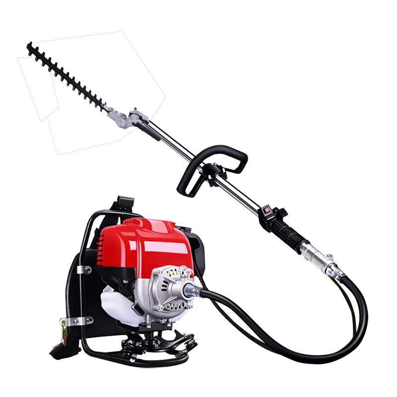 Four-stroke pure gasoline backpack small underwater lawn mower Shrimp pond Crab pond Elodea lawnmower