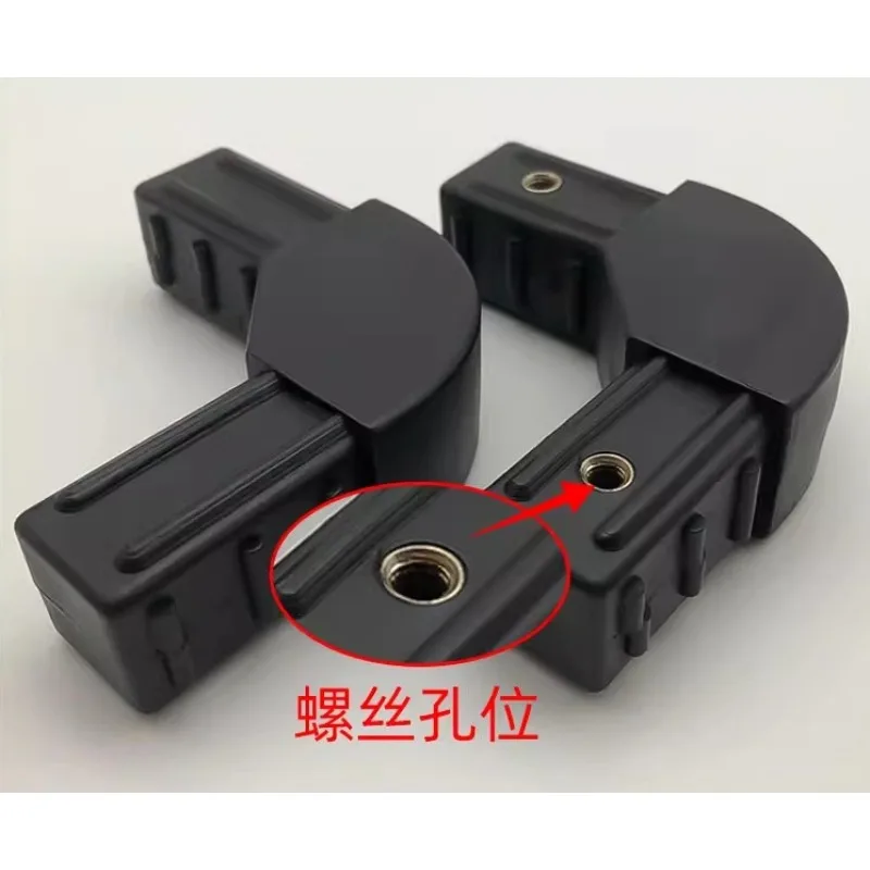 Suitable for Rib Bed Splicing Elbow 30mm, Galvanized Square Tube Right Angle 90 Degree, Elbow Square Tube Splicing Piece