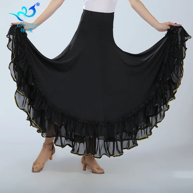 Modern Dance Skirt, Social Dance Skirt, Square Dance, National Standard Dance Skirt, New Performance, Large Swing Skirt