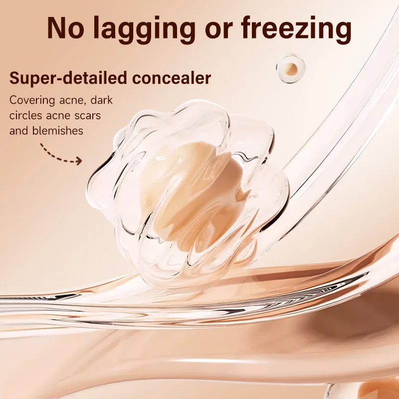 Life Girls コンシーラー 明るく隠蔽し、自然なハイライト、保湿、明るくクマをカバーします。