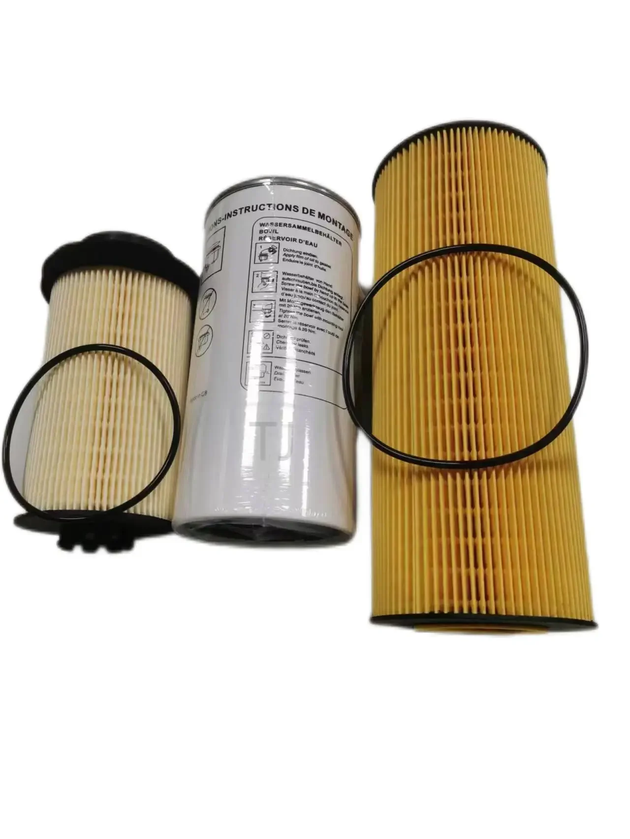 3 Pcs Suitable for Mercedes -Benz Truck OM501 502 Engine Maintenance Filter Element OEMA 5411800209 A5410900151 A0004770103