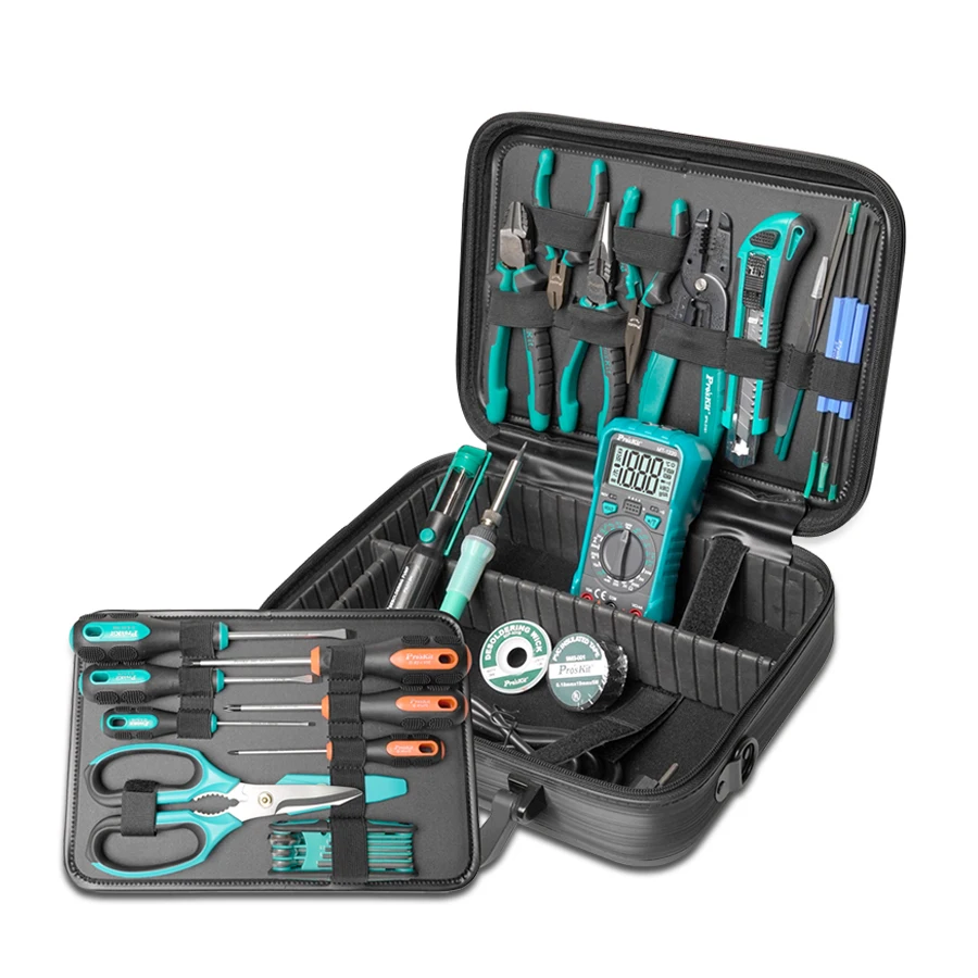 Pro'sKit PK-710KH electrician maintenance tool set 33 pieces of electrician measurement repair screw lock pay fastening