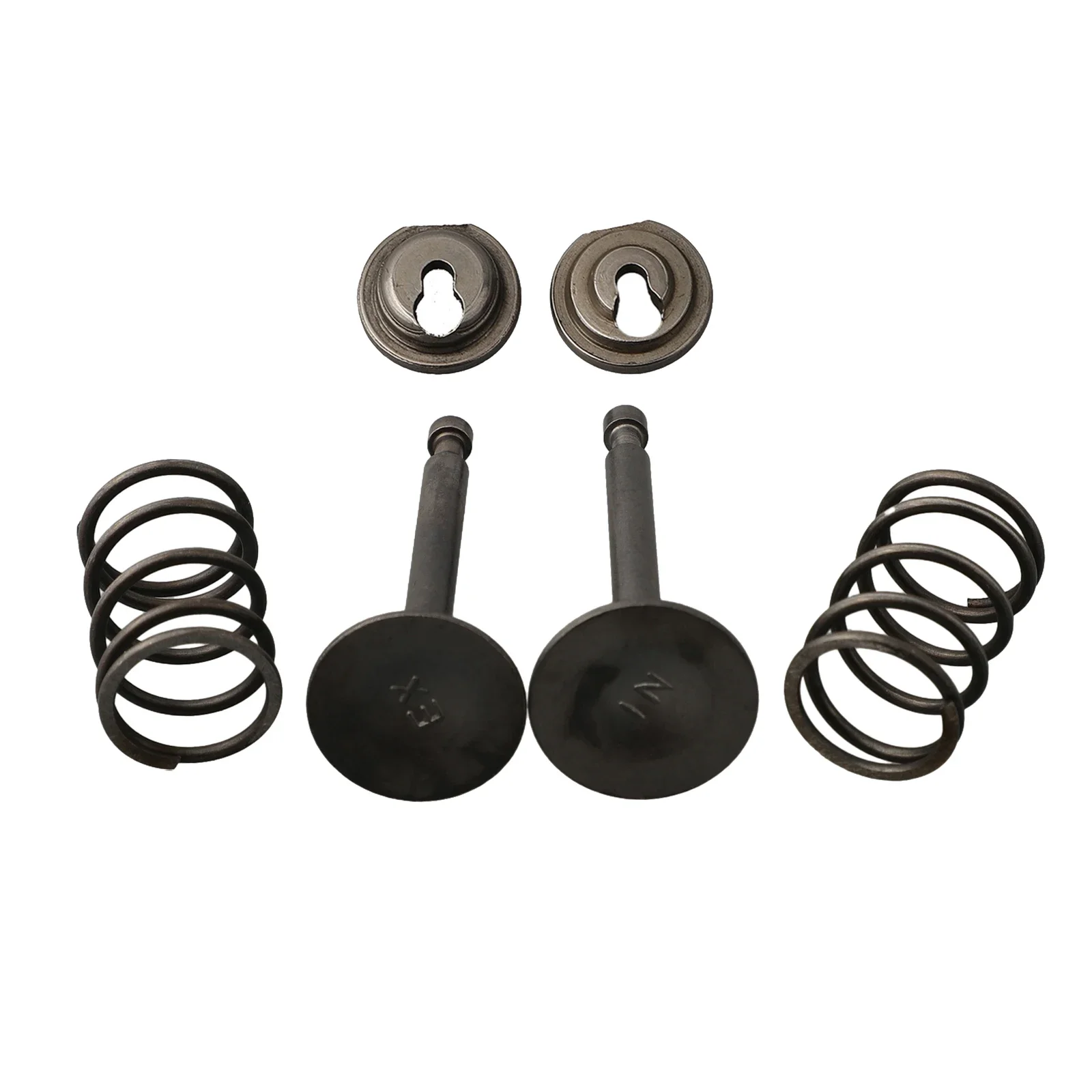 Engine Retainer Kit For GX200 168F 170F 5.5 To 6.5 Motors Including Valve Springs Inlet Exhaust Valves And Collets