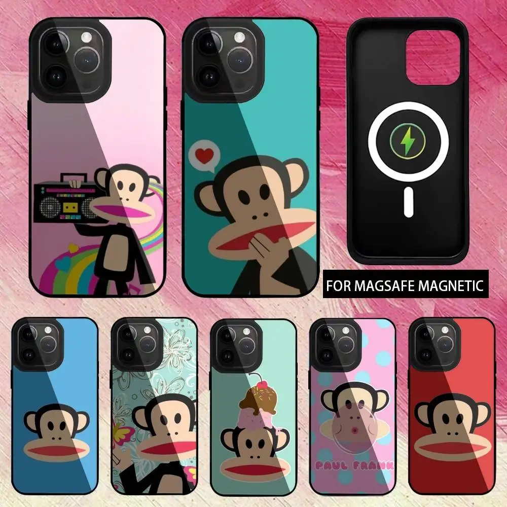 

P-Paul bigmouth F-Frank-PF Phone Case For iPhone17,16,15,14,13,12,11 Plus,Pro Magnetic For Magsafe Wireless Charging