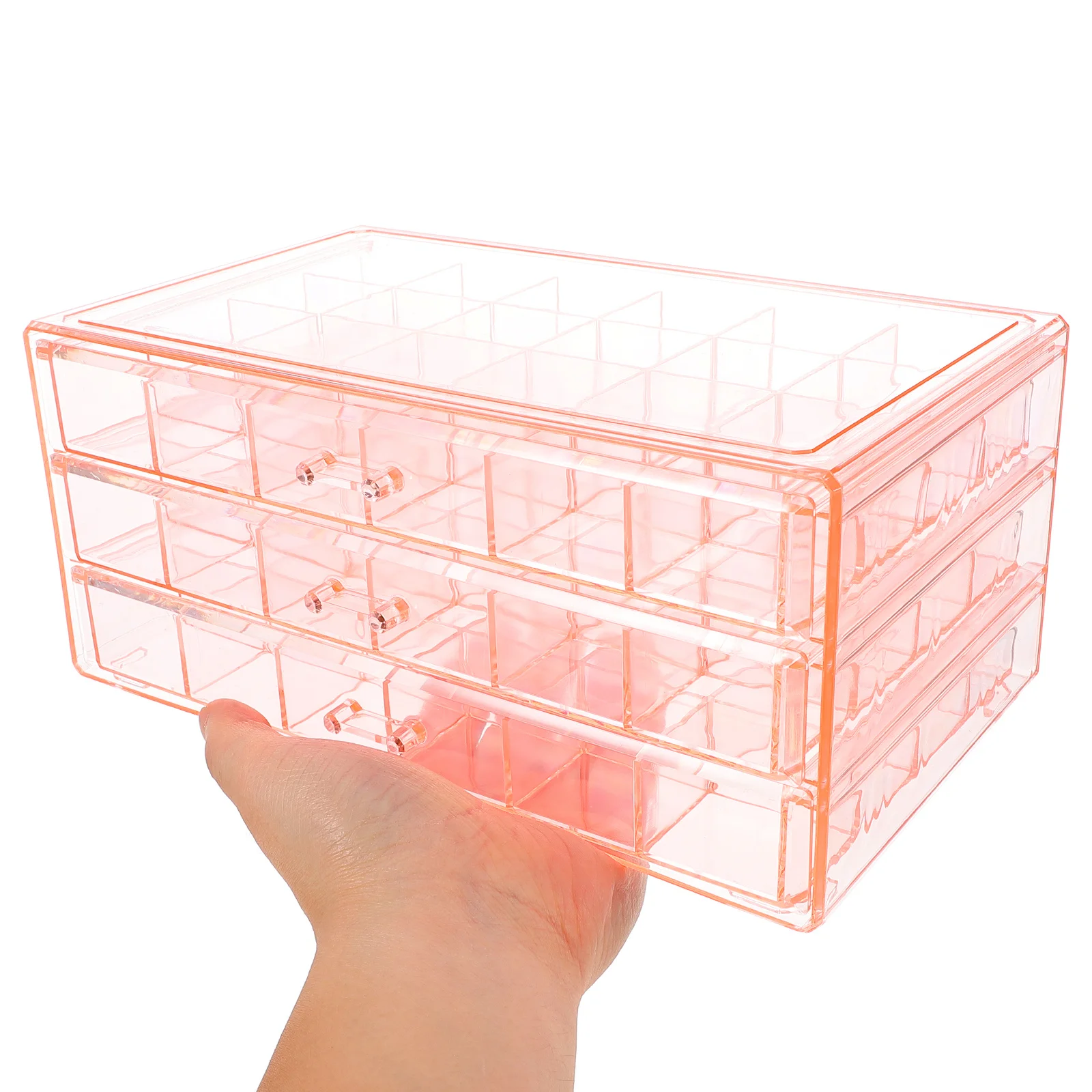 Ring Jewelry Case Container Earring Organizers Storage Organiser for Pp Earrings Holder