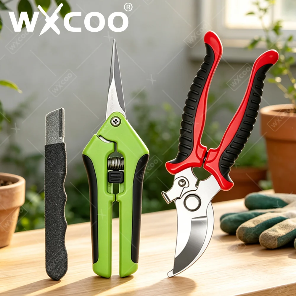 Pruning Shears for Green Plants Flowers Orchards Grafting and Landscaping Specialized Gardening Sharp and Non-Slip Shears Tool