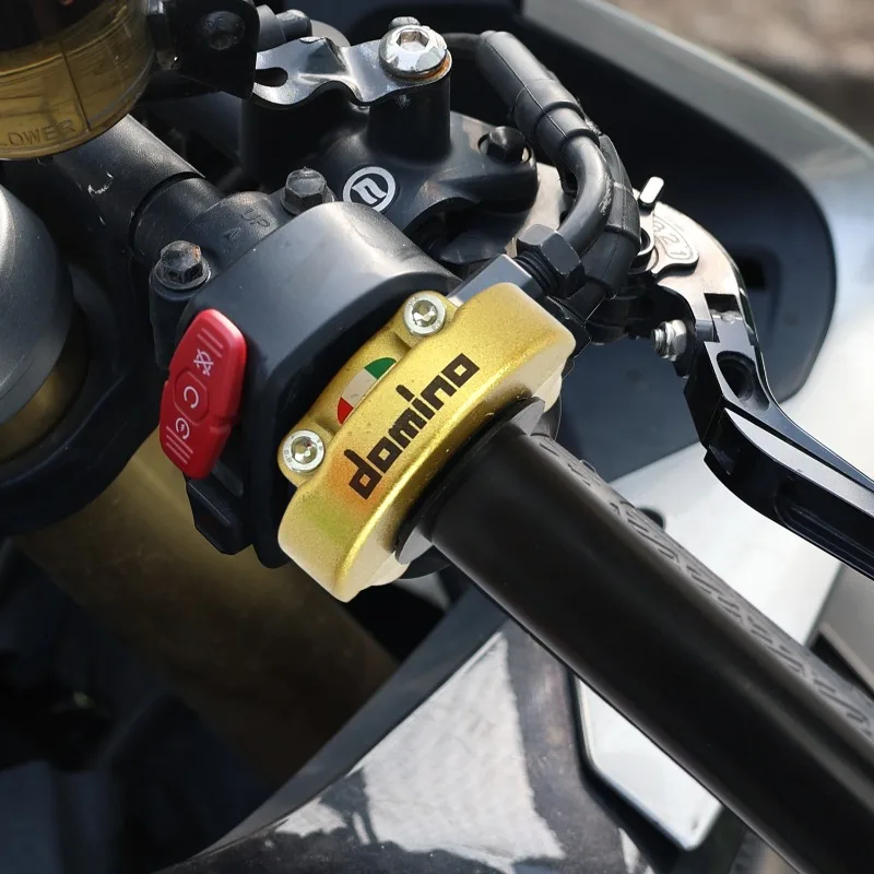 Modified Big Twist Throttle Handlebar Set Aluminum Throttle Twist Handlebar for 500cc-900cc Motorcycle Parts Motorcycle Cover