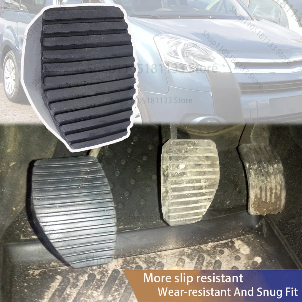 Para Citroen Berlingo 2008 2009 2010 2011 2012 - 2018 Peugeot Partner cubiertas de almohadilla de Pedal de embrague de freno de goma 2130,26 4504,17