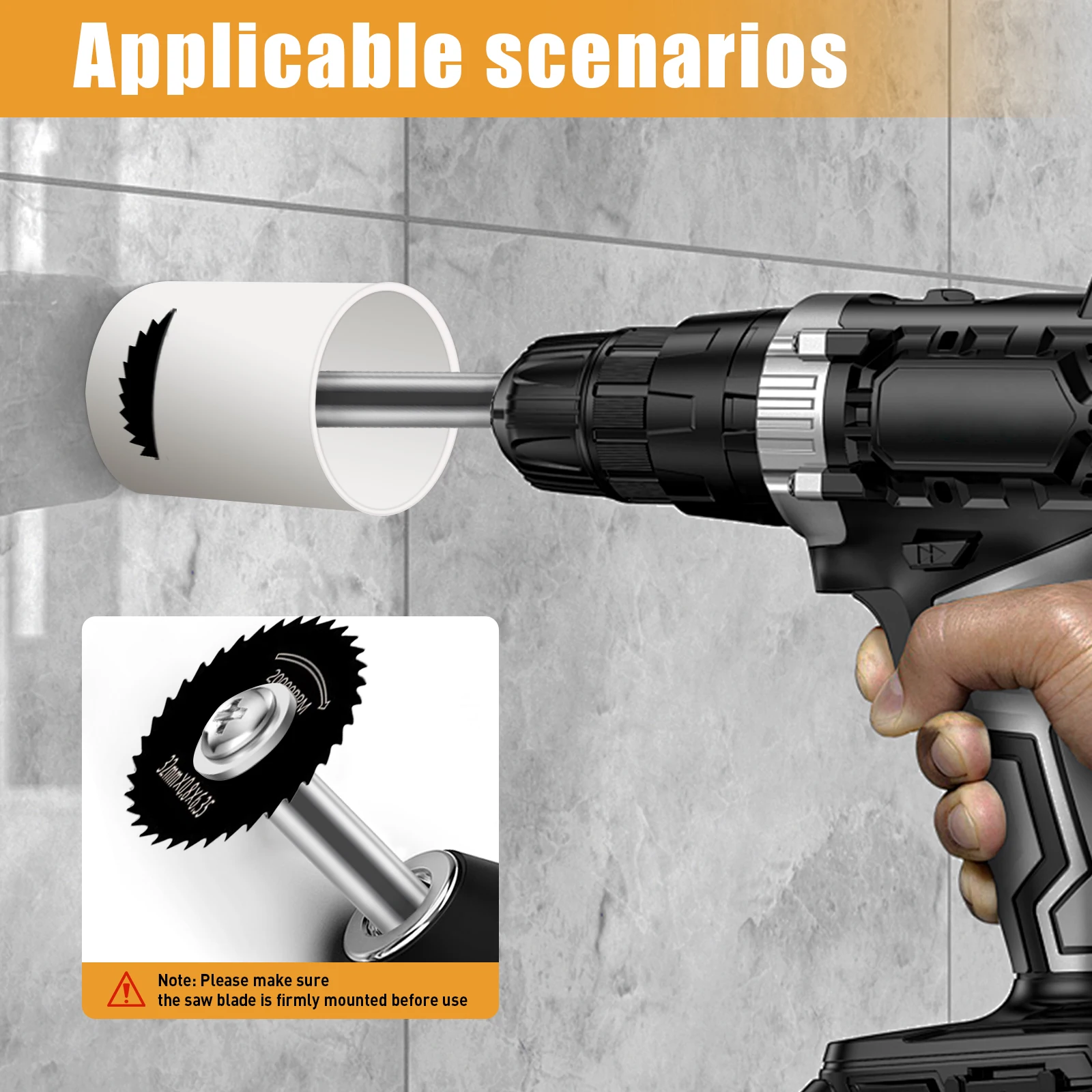 Circular Saw Blade Woodworking Metal Dremel Mini Drill Rotary Tool Accessories with Extended connecting rod