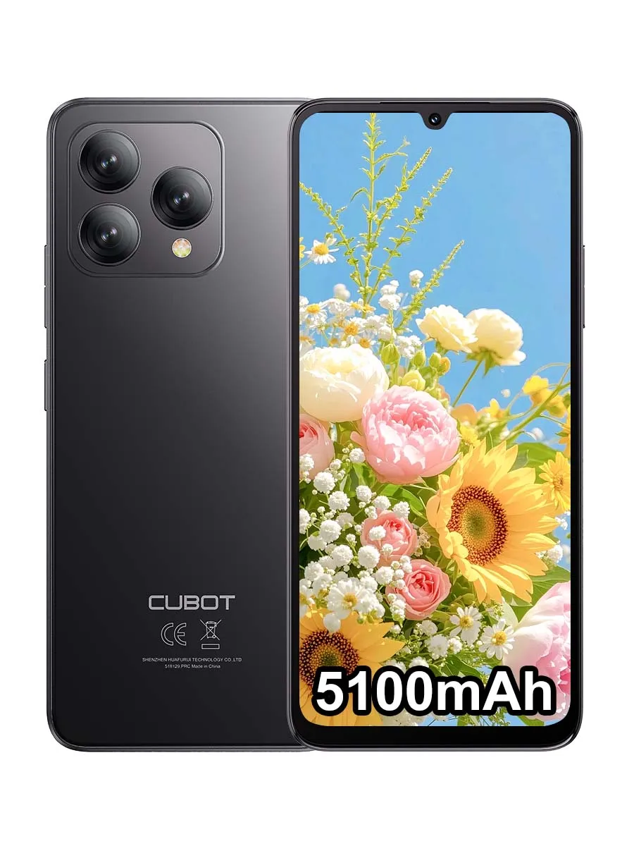 Cubot A40 Smartphone Android 15 12 GB(4 + 8 )+ 256 GB 6,88'' 120Hz 5100 mAh NFC/GPS Gezichtsherkenning 4G Telephone Portable IPS - afbeelding 2